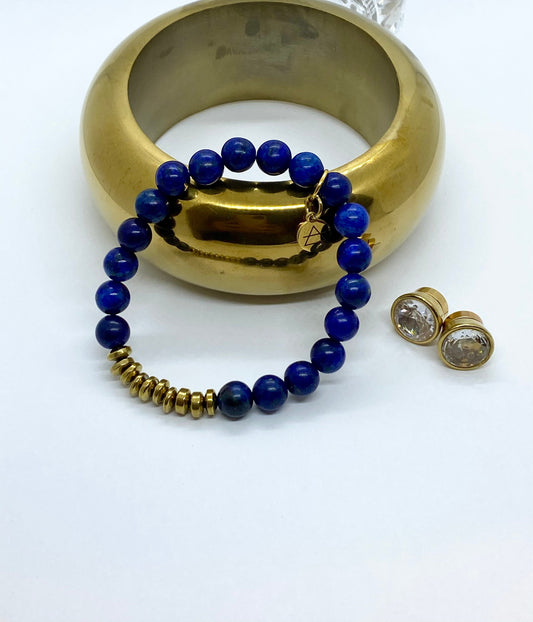 Lapis lazuli healing bracelet